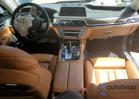 2021 BMW 740 I из США, поврежденный, VIN WBA7T2C08MCG42600